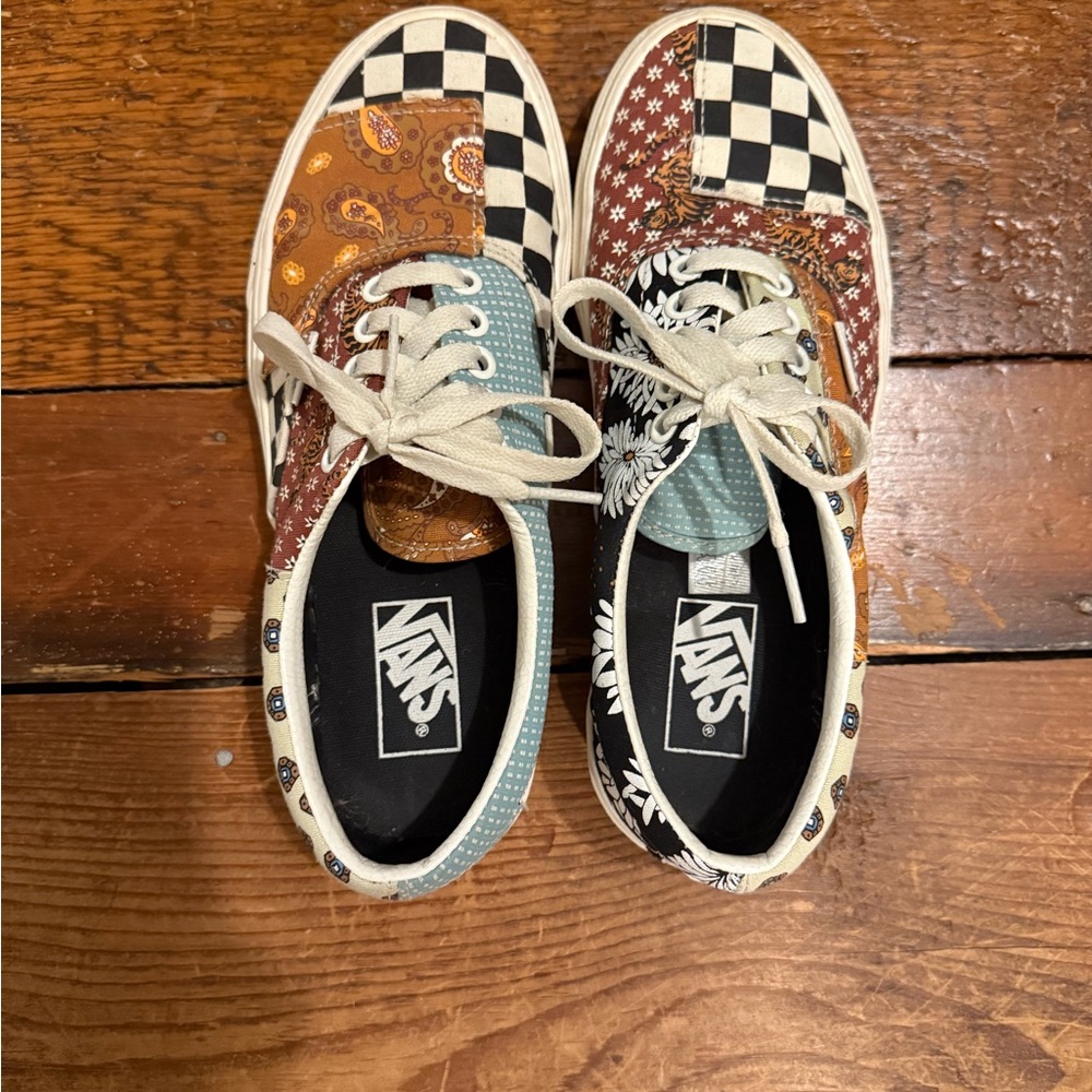 Vans Multicolor Patchwork Sneakers - image 6